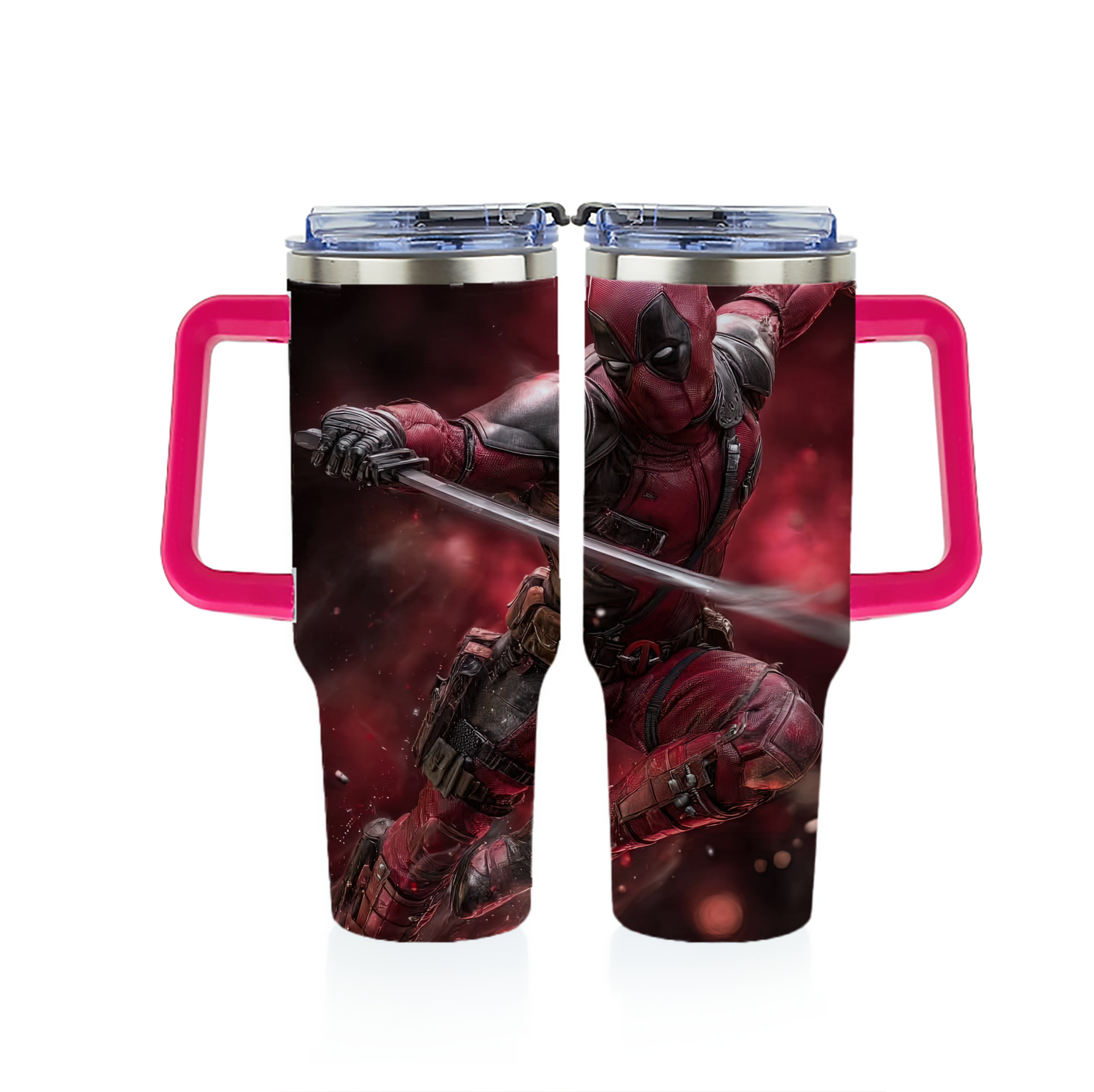 （画像用） Deadpool デッドプール 1200ｍLフルプリント車用タンブラー